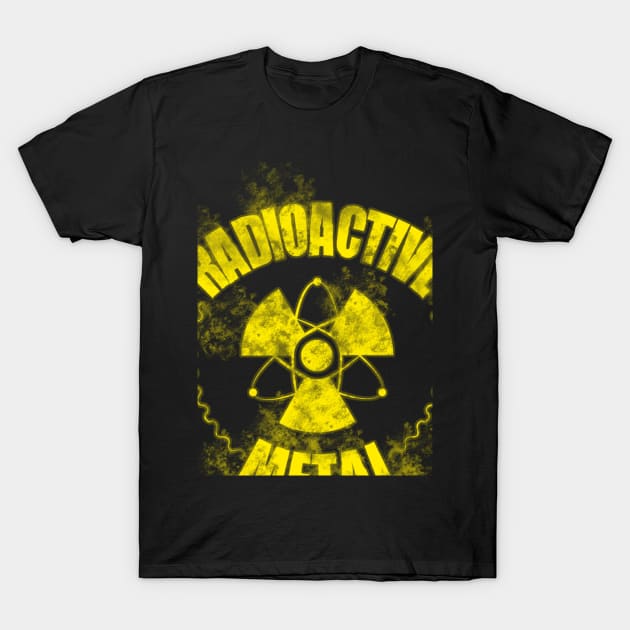 Radioactive Metal T-Shirt by Creatiboom